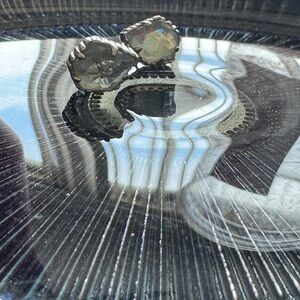 Kendra Scott Tessa Rhodium Glass Earrings